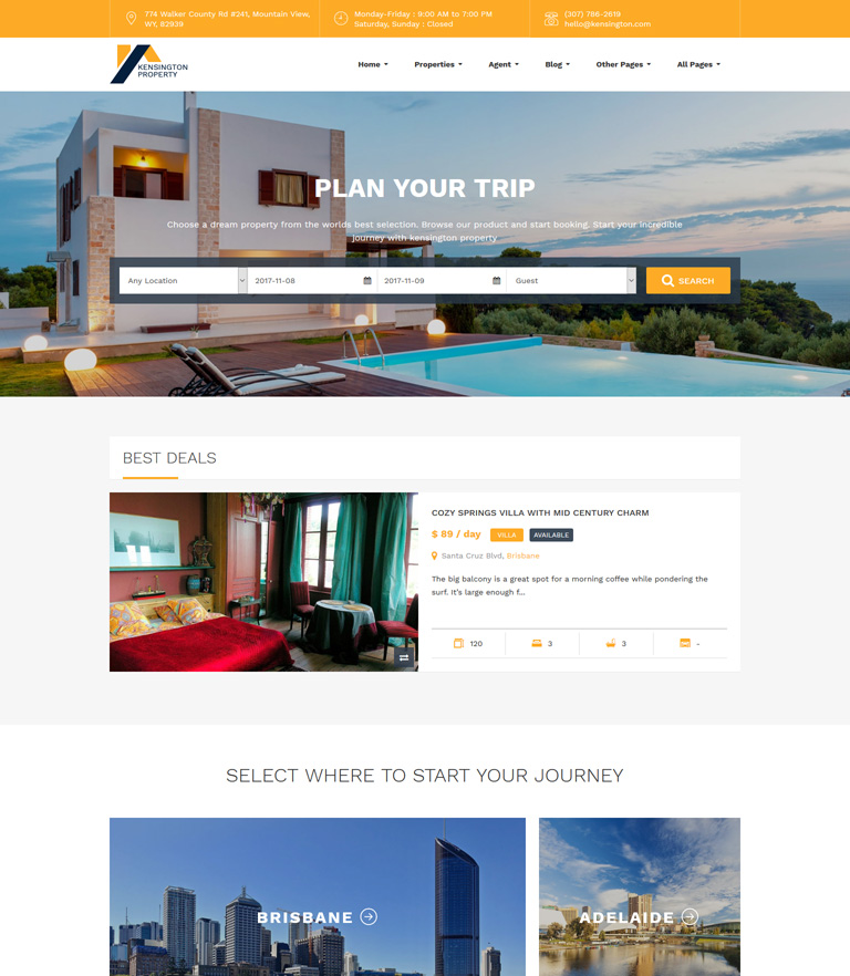Homepage Booking 2
